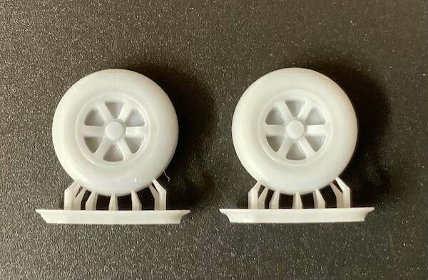 Fieseler Fi156 Storch Spoked wheels (Tristar/Bronco) ACM-35004