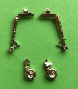 Brass undercarriage Legs Messerschmitt BF109 (Tamiya)  ACM-48005