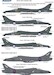 Hawker Hunter T8M  Dual Conversion set with Royal Navy Decals (Airfix) (RESTOCK) Hunter T8