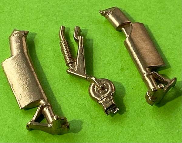 Brass undercarriage Legs De Havilland DHC1 Chipmunk (Airfix) ACM-48038