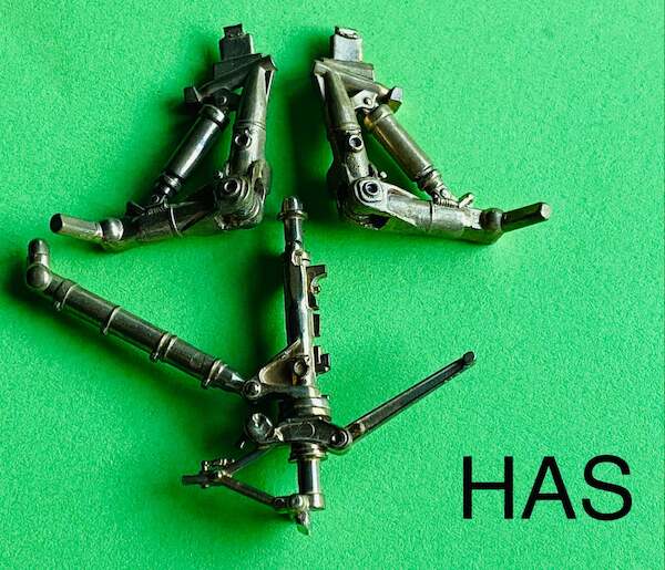 Brass McDonnell Douglas F/A18 Hornet Undercarriage Set (Hasegawa)  ACM-48047