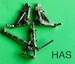 Brass McDonnell Douglas F/A18 Hornet Undercarriage Set (Hasegawa) ACM-48047