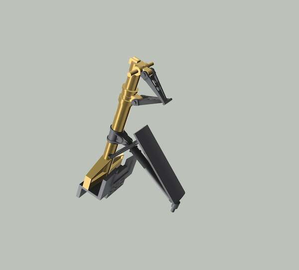 Brass SR71 Blackbird Undercarriage Set (Revell) ACM-48050
