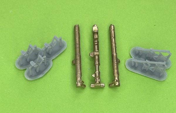Brass Fairey Gannet AS1/AS4 Undercarriage Set (Airfix) ACM-48062