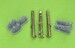 Brass  Fairey Gannet AS1/AS4 Undercarriage Set (Airfix) ACM-48062