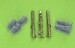 Brass  Fairey Gannet AS1/AS4 Undercarriage Set (Airfix) ACM-48062