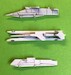 Unarmed Inner and outer pylons for Phantom FG1/FGR2 (Airfix) Pylons Phantom