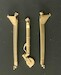 General Atomics MQ9 Reaper Brass Undercarriage (Kinetic)