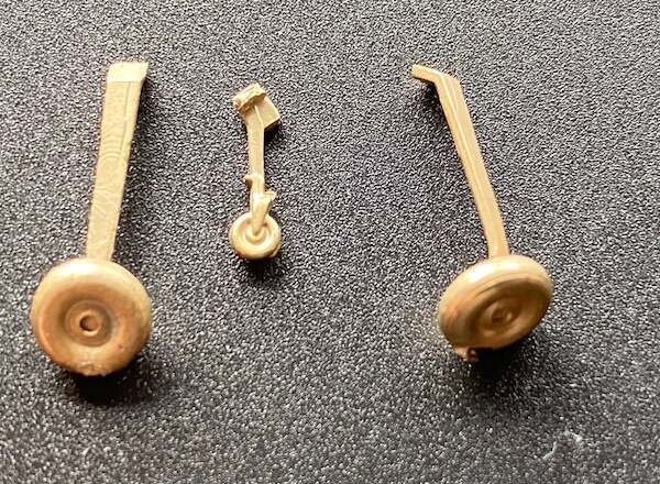 Cessna O1 Bird Dog Brass Undercarriage (Airfix) ACM-72021
