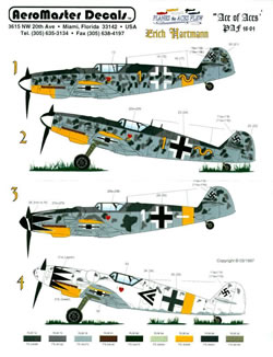 Eric Hartmann `Ace of Aces`  AMDPAF48-04