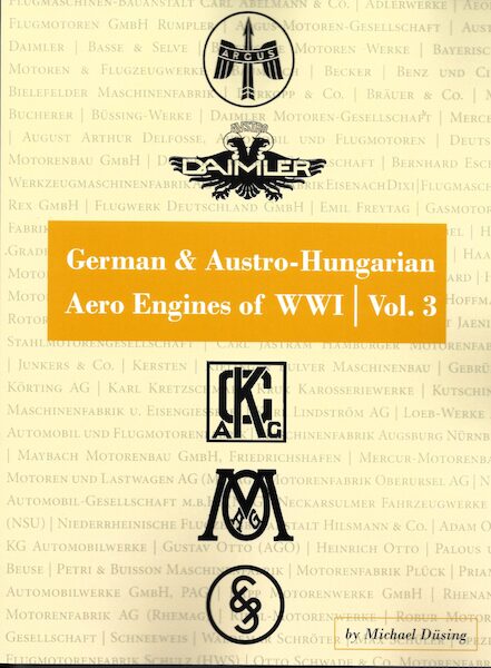 German and Austro-Hungarian Aero Engines of WW1 Volume 1  9781953201539