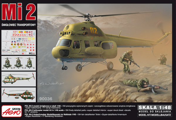 Mil Mi2 Transport Helicopter  90036