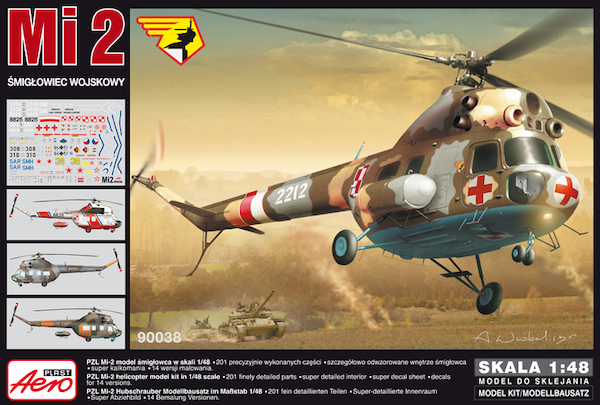 Mil Mi-2 Army Helicopter 90038