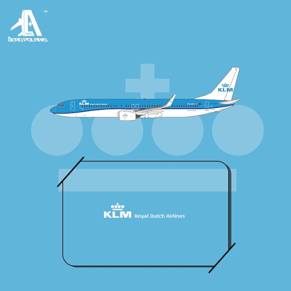 Boeing 737-800 KLM PH-BXT New Standard HA7390003