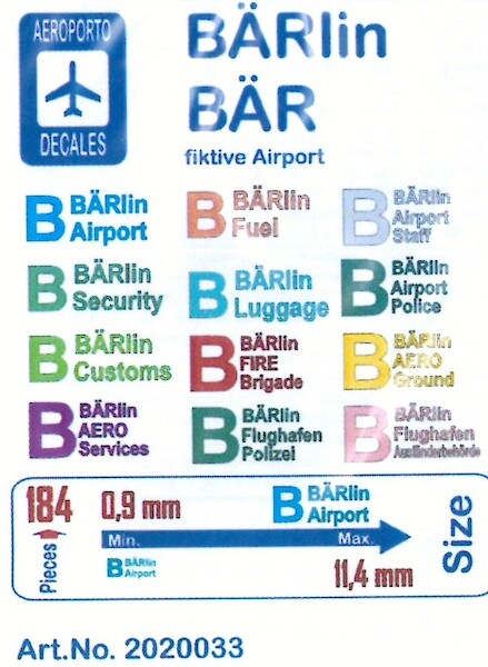 BÄRlin - BÄR - LAG fiktive Airport - various Ground Support  Ad2020033
