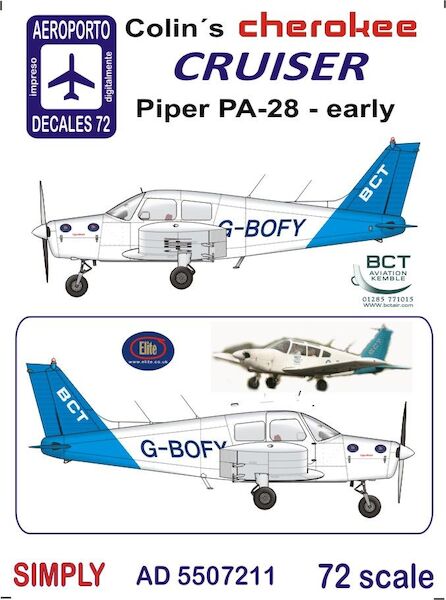 Colins's Cherokee Cruiser G-BOFY, Piper PA28 - early Ad5507211
