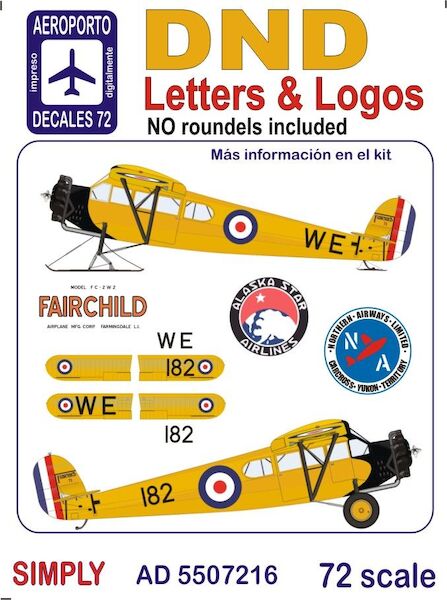 Fairchild F71 (DND, Alaska Star Airlines) Ad5507216