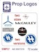 Prop Logos Two Sizes, two versions (McCauley, Hoffman Service) Ad5507219