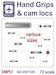 Hand Grips and Cam locks in various sizes Ad5507220