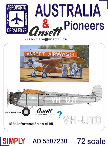 Fokker Universal Australian Pioneers  Ad5507230