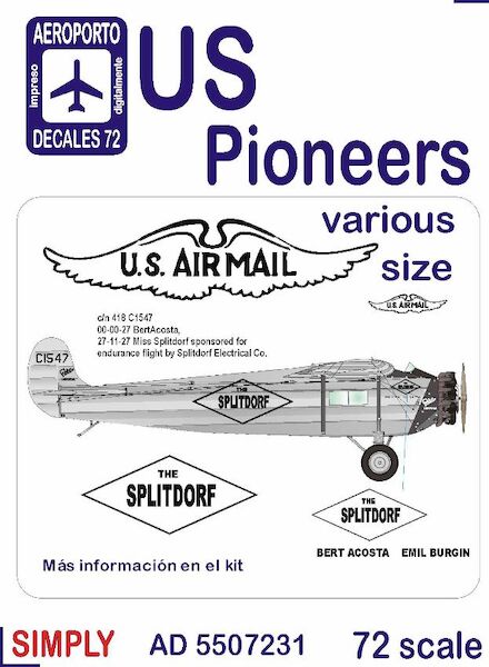 Fokker Universal US Pioneers  Ad5507231