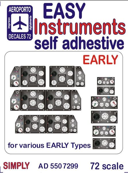 Easy instruments - self adhesive. For Various Early types Ad5507299