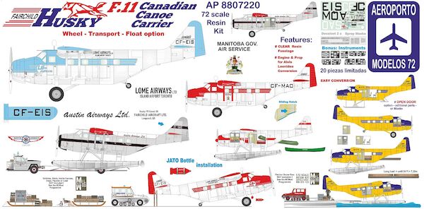 Fairchild Husky - Wheel & Float Version (BACK IN STOCK) AP8807220