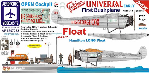Fokker Universal - EARLY I with J4 engine AP8807232