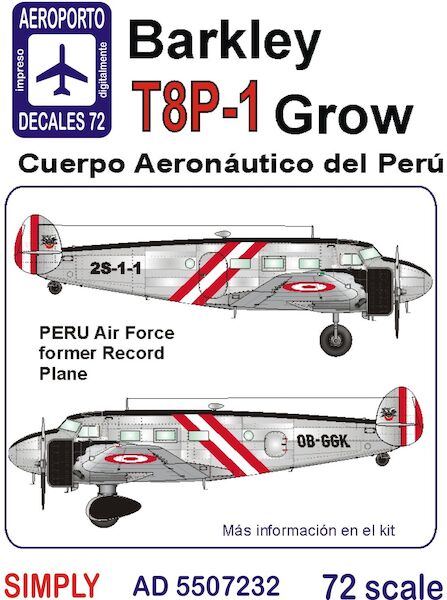 Barkley Grow T8P-1 (Peruvian Air Force) AD5507232