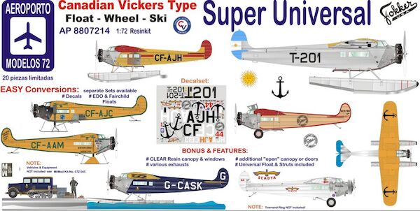 Canadian Vickers Super Universal (RESTOCK)  AP8807214