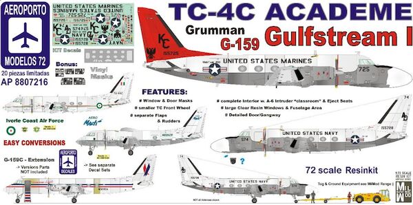 Grumman TC-4C Academe (10 kits only) AP8807216