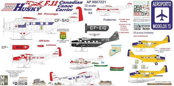 Fairchild Husky - Ski Version AP8807221