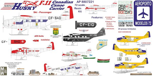 Fairchild Husky - Ski Version  AP8807221