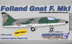 Folland Gnat F.Mk I / HAL Ajeet MK1 (New release) gnat