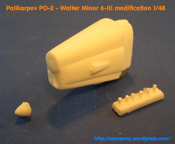 Polikarpov PO-2 Walter Minor engine conversion set (ICM)  po2