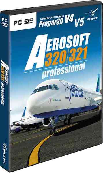 Aerosoft A320/A321 professional (download version) Now inluding Paint kit.  AS14200