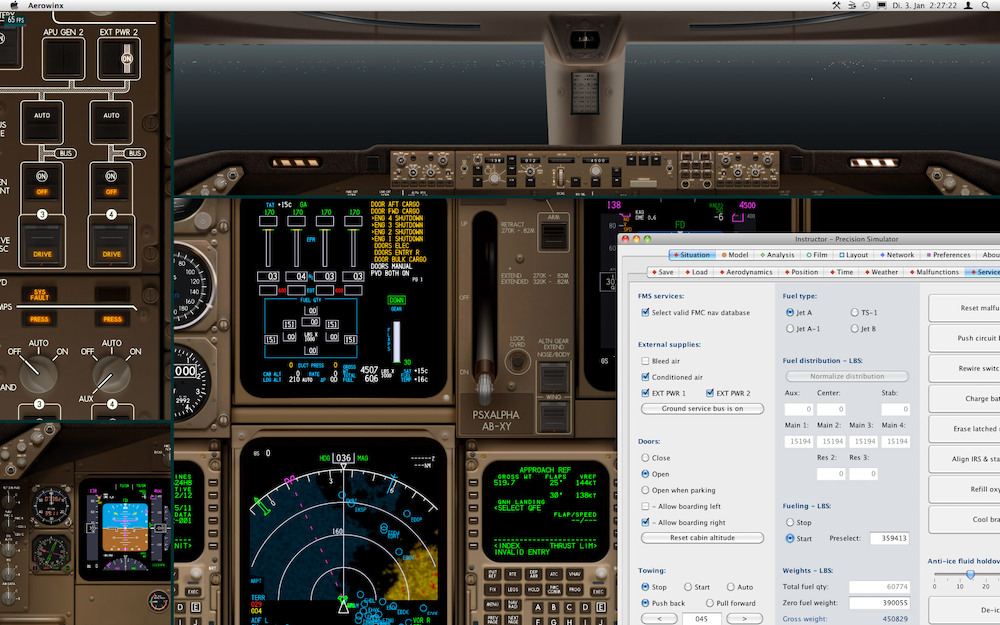 Aerowinx PSX Precision Simulator 744: Computer Based Training for