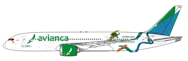 Boeing 787-8 Dreamliner Avianca Colombia N799AV   Limited Edition  AVA126113