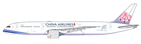 Boeing 787-9 Dreamliner China Airlines B-18811 CAL126109