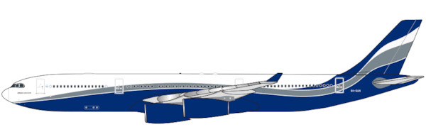 Airbus A340-300 Hi Fly 9H-SUN Limited Edition  HFY126118