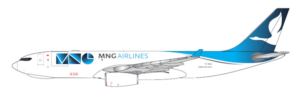 Airbus A330-200F MNG Airlines TC-MCU Limited Edition  MNB126126