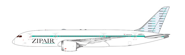 Boeing 787-8 Dreamliner ZIPAIR JA851J  TZP126119