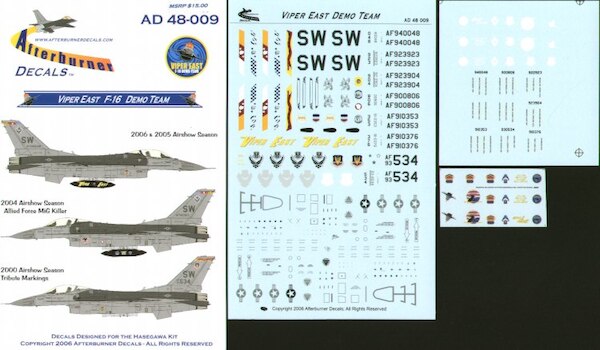 F16C Viper East Demo Team  AD48-009