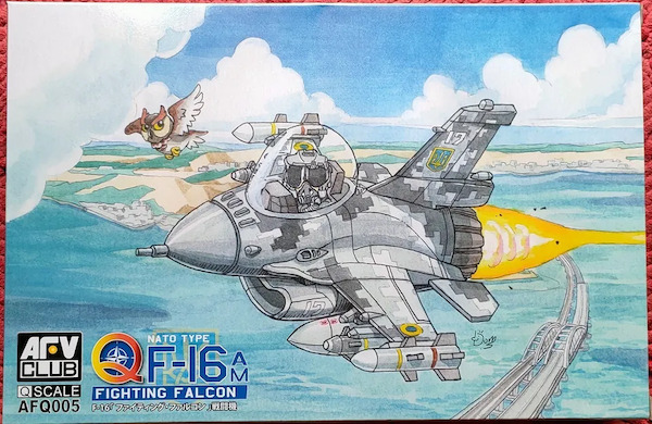 F16AM Fighting Falcon Eggplane (Ukrainian Air force, Belgian AF) AFQ005