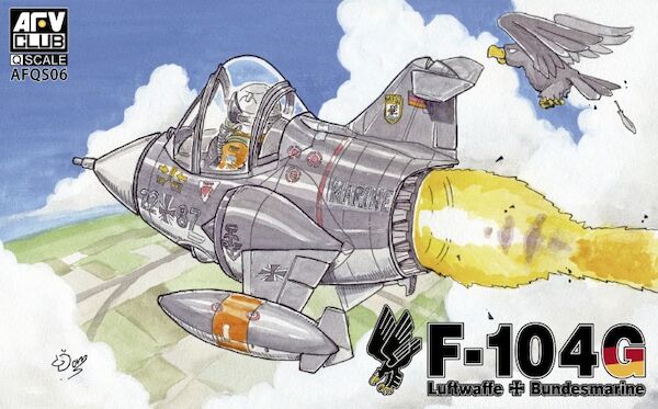 F104G Starfighter Eggplane (Luftwaffe & Bundesmarine) AFQS06