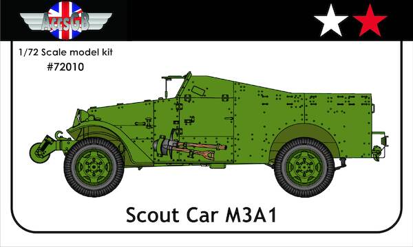 White M3A1 Scout car (USA/USSR)  AGB72010