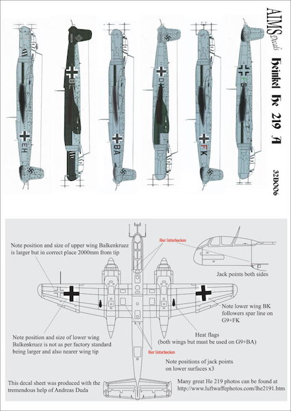Heinkel He219A  32D006