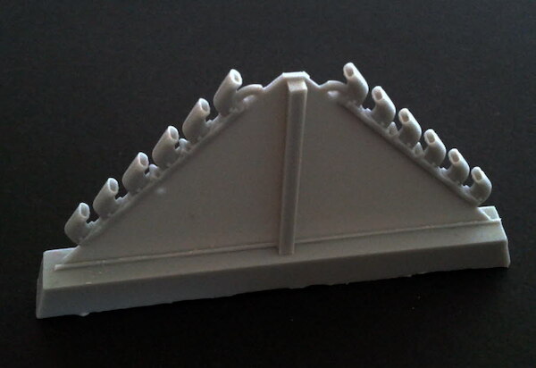 Messerswchmitt BF109F/G/K Exhausts  32P006