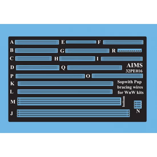 Sopwith Pup Bracing Wires (WingNut Wings) 32PE016