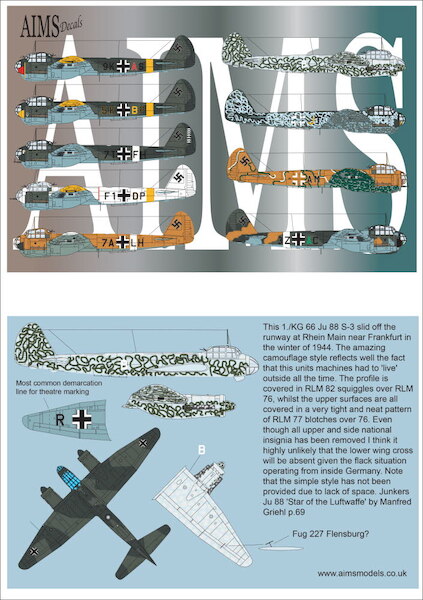 Junkers Ju88A/D/S collection  48D002